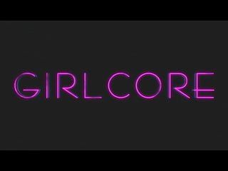 Girlcore aerobics class leads lesbian