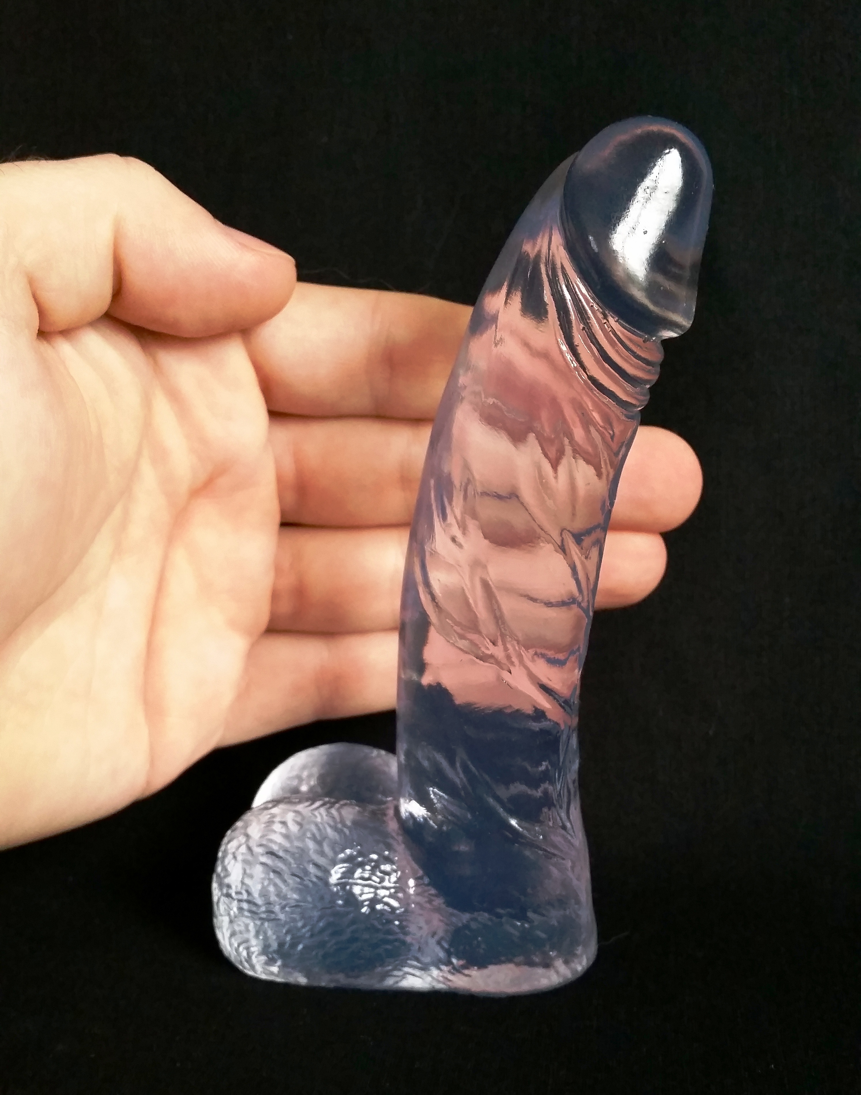best of Picture face dildo riding pressure with on