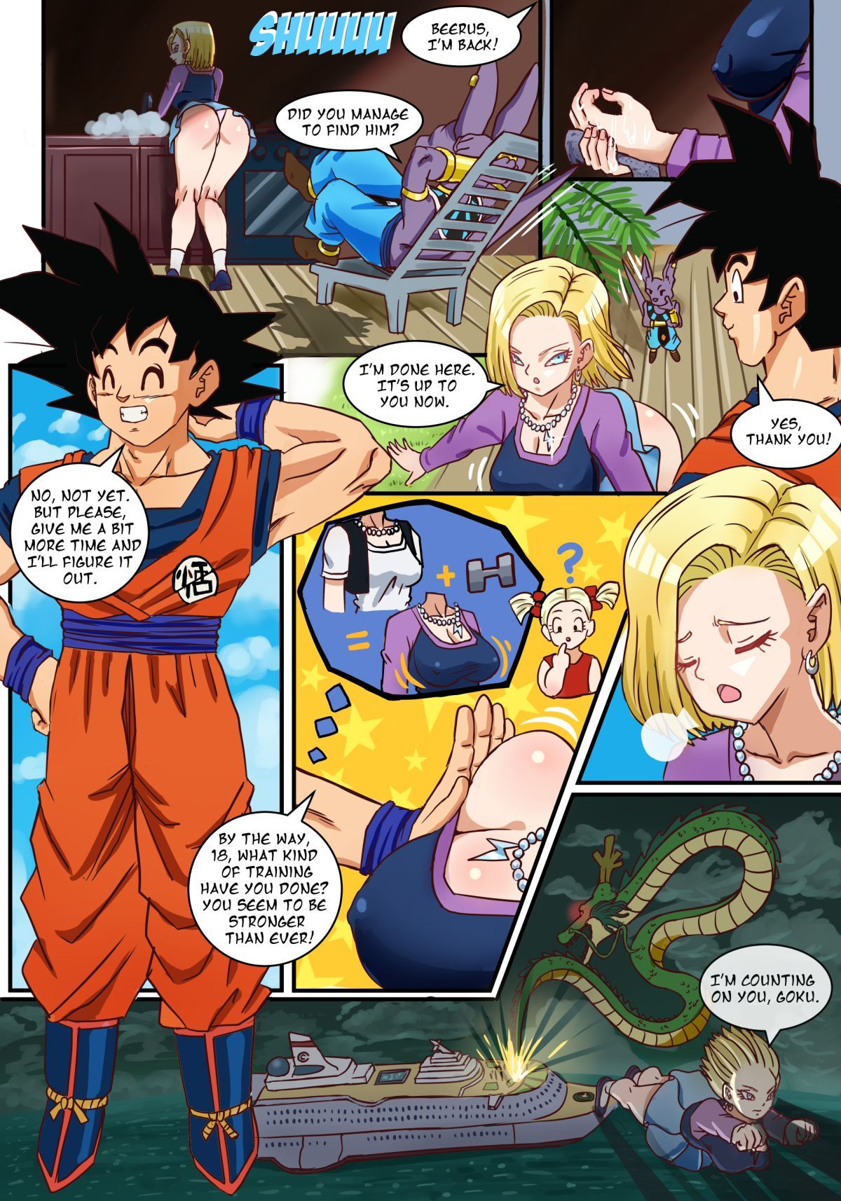 Android past time while krillin