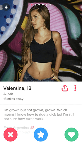 best of Girl giving cute from tinder