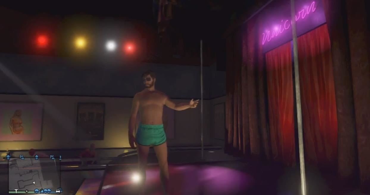 GTA 5 Strip Club (Fully Nude Dance) HD.