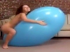 best of Blowing bouncing balloons ball yoga