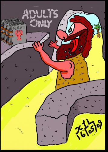 Cave cartoon