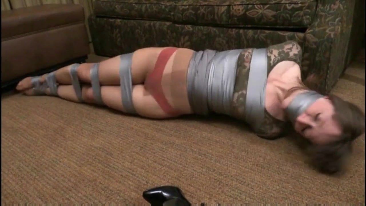 Hogtied duct tape