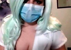 Waffle reccomend surgical masked girl giving blowjob