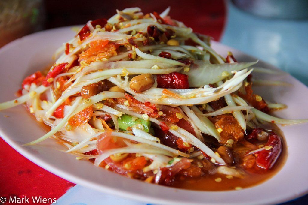 Asian thai food
