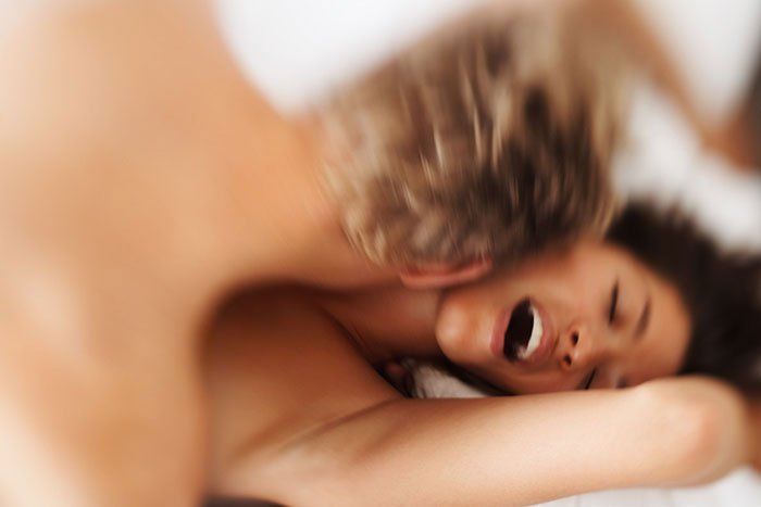 Movements to make a female orgasm during sex