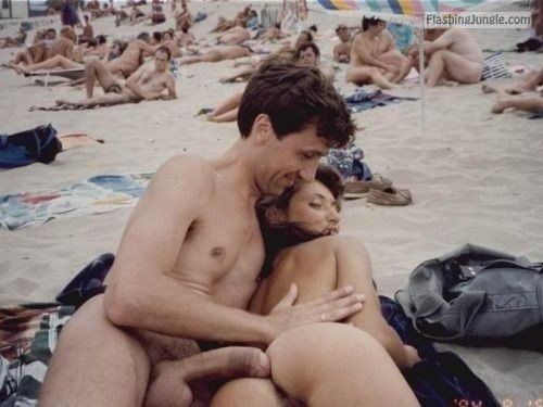 Real public sex beach