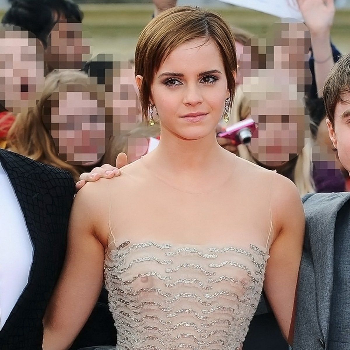 Snickers recommend best of sexy emma watson see through white