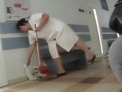 Apple reccomend cleaning lady caught