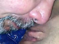 Pussy licking beard