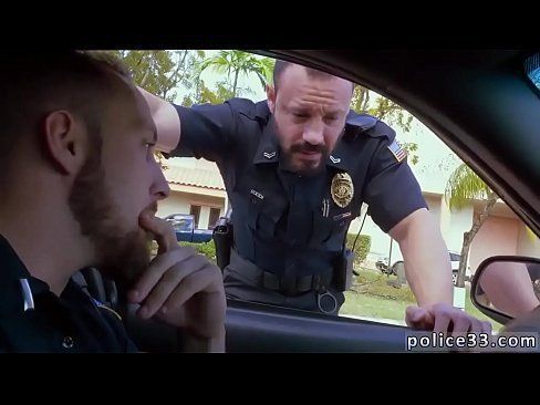 Police officer masturbating