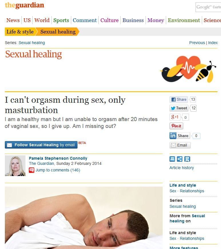 Effects of orgasm on the brain