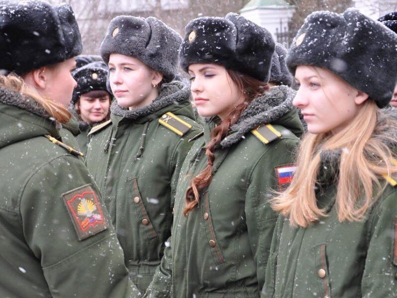 Sexy russian red army girls