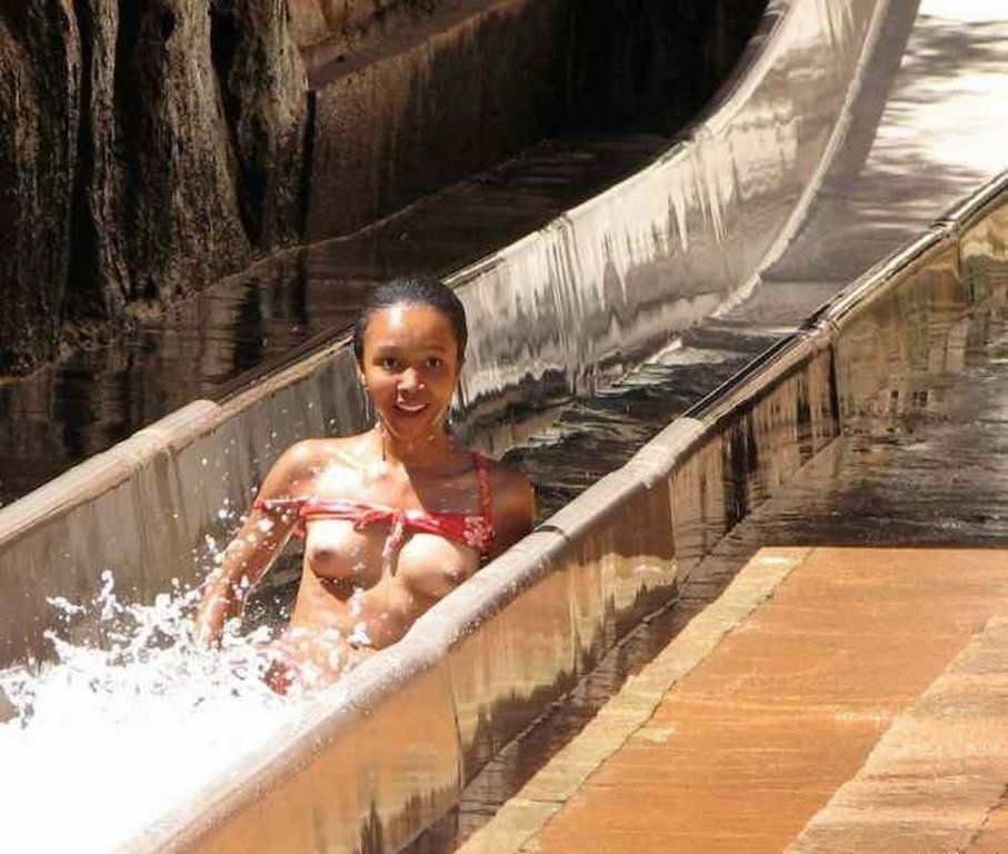 best of Slips boob Water park