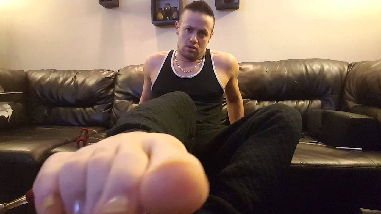 Fetish foot male video