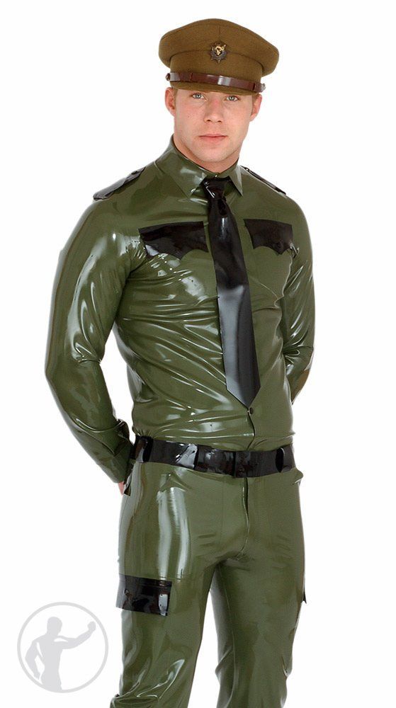 Leather reccomend British police uniform fetish