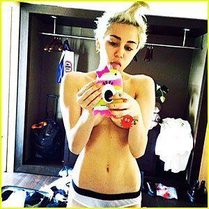 Sabertooth reccomend Miley cyrus sister topless