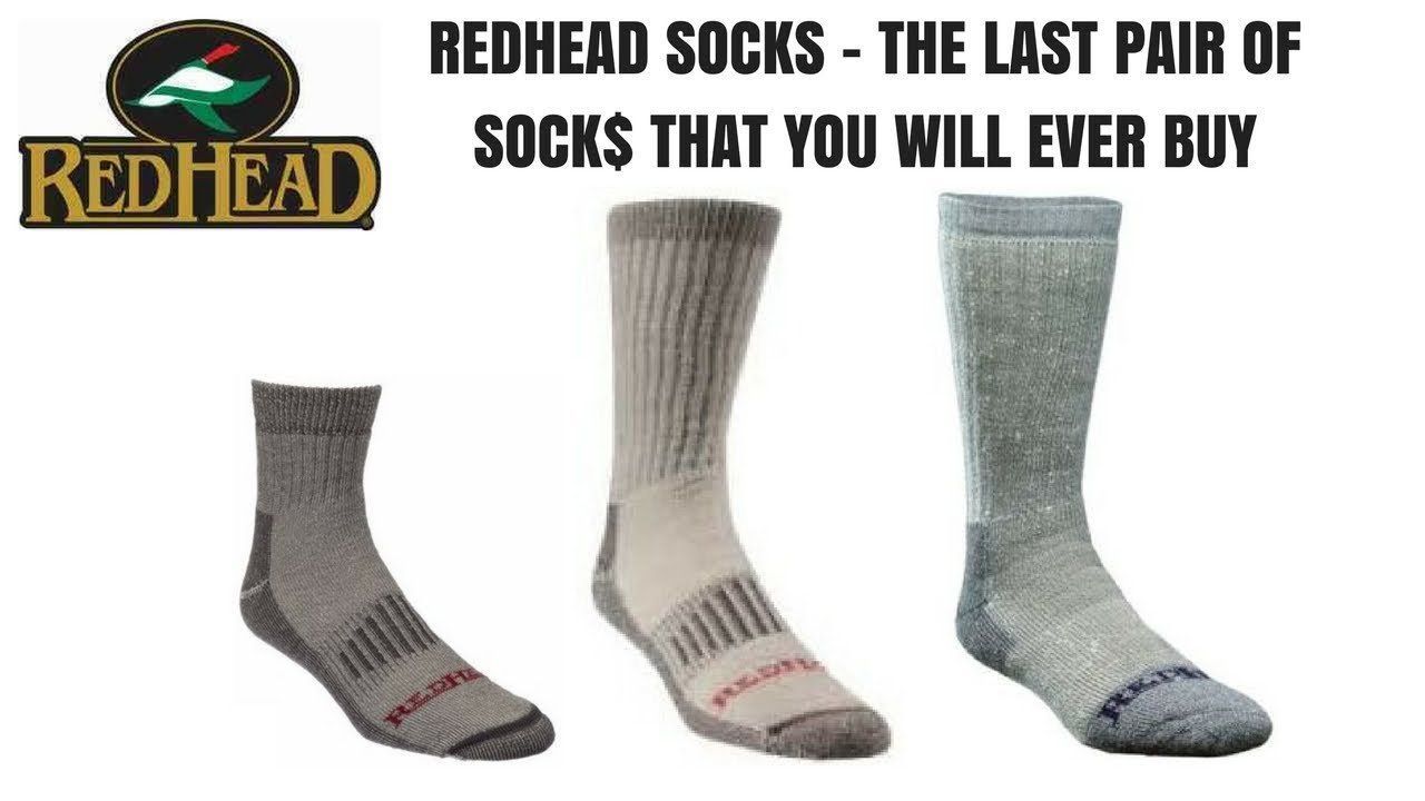 Redhead lifetime hunting socks for men