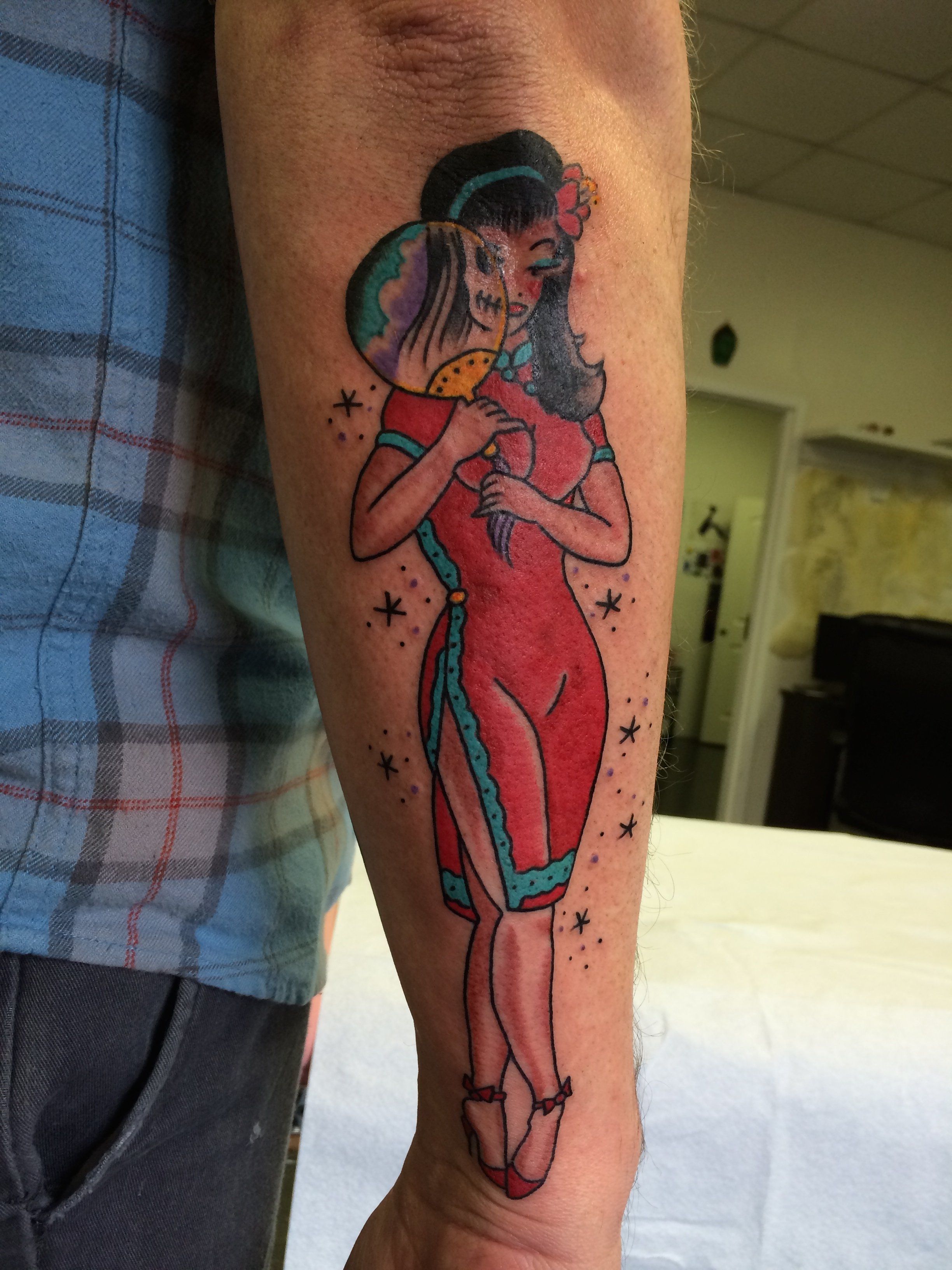 Scavenger reccomend Asian pin up tattoo
