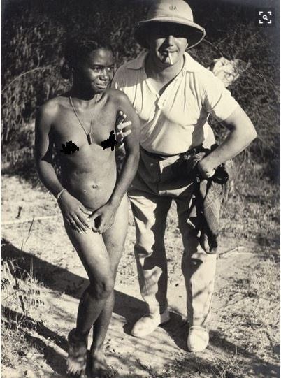 best of Slave girl Vintage nude black