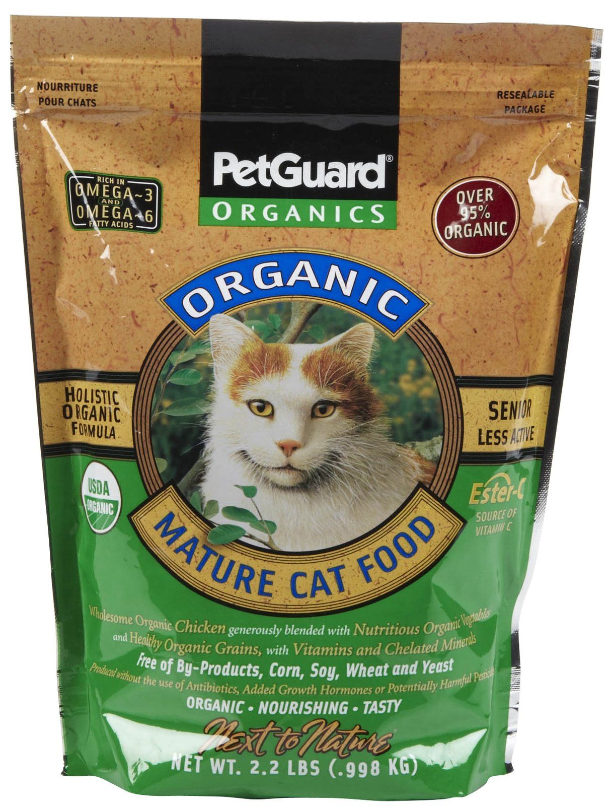 Petguard mature cat food