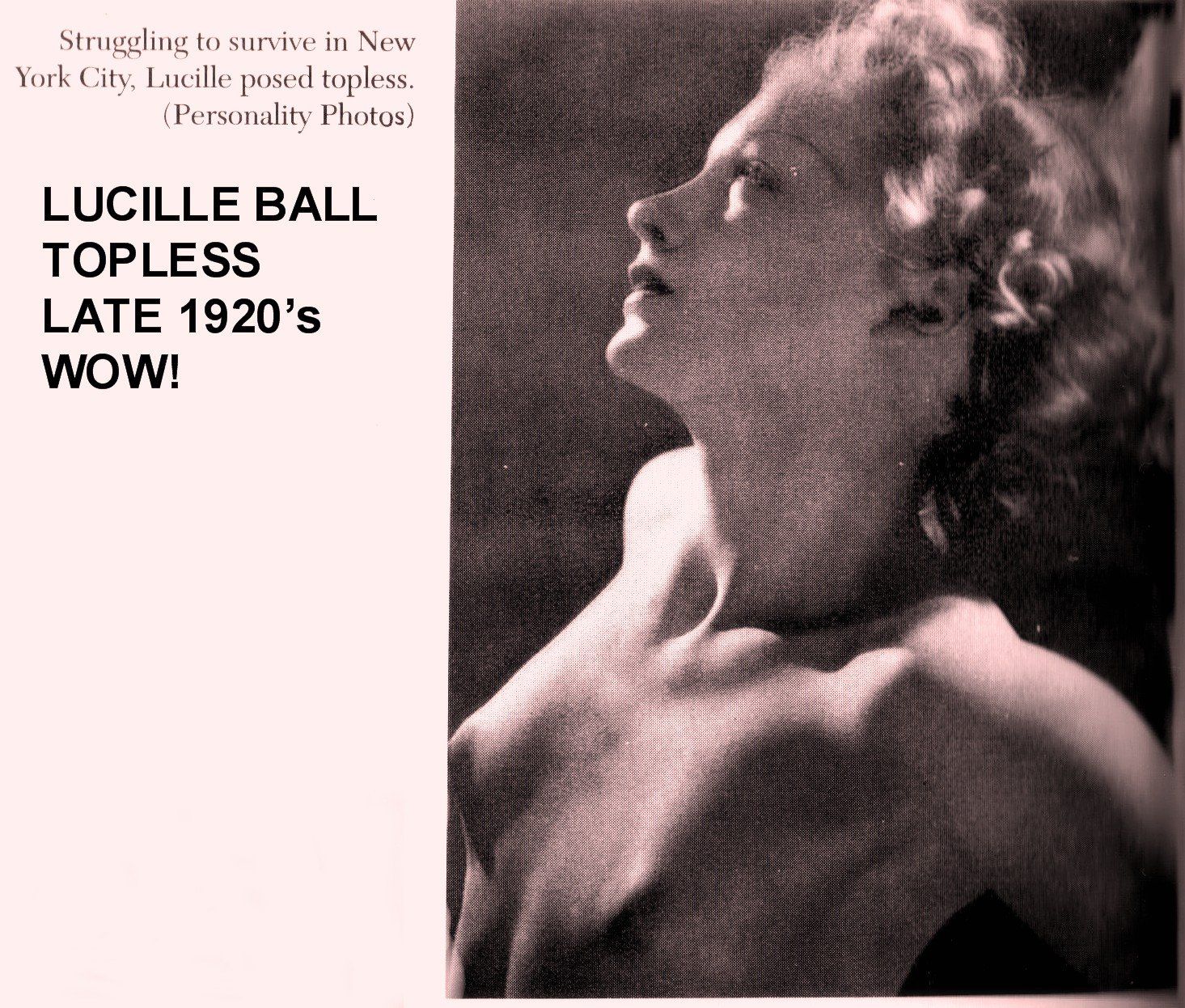 Lucille Ball  nackt