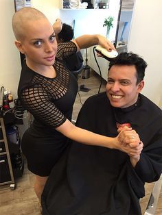Claws reccomend Shaved blondes bald as punishmnet