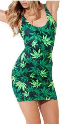 Weed clothing for women