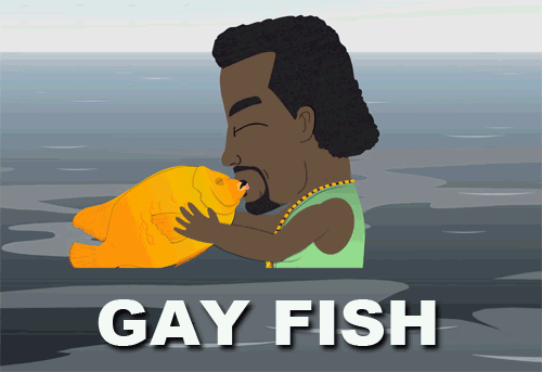 Air A. reccomend Kanye west gay fish