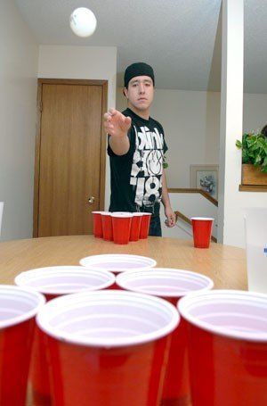 best of Boys beer pong Young