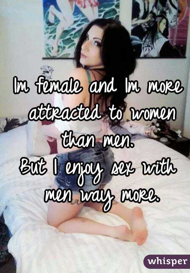Who enjoys sex male or female