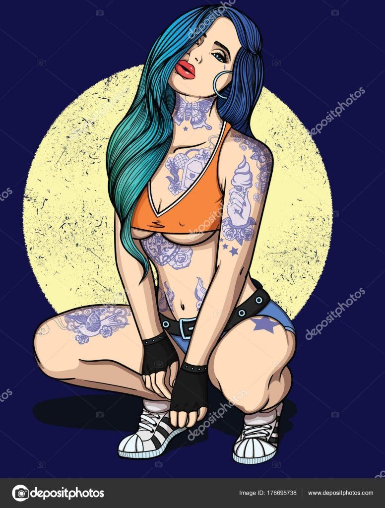 Sexy females and ink