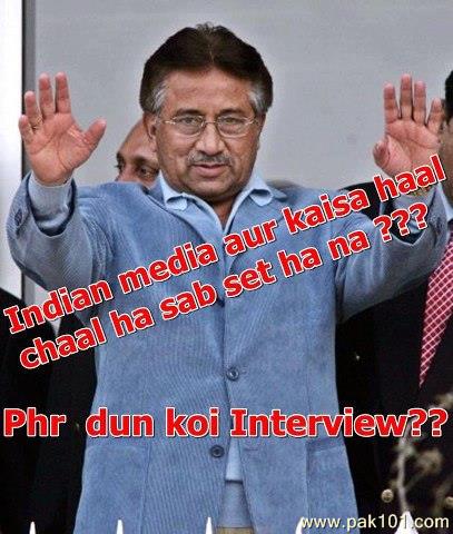 QB reccomend Musharaf funny