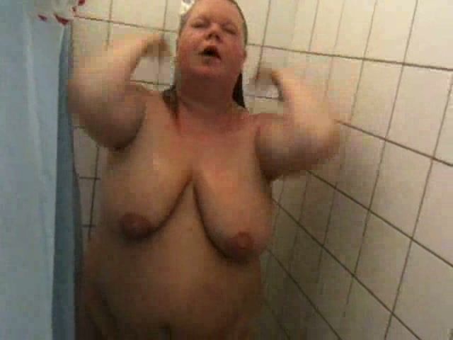 best of A shower fat women taking Nude