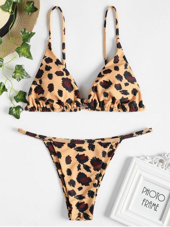 Bikini sunshine leopard print bikini