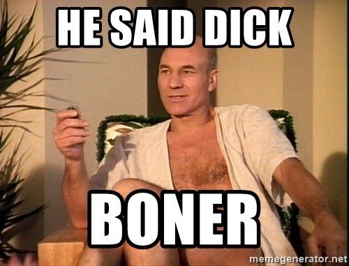 What is a dick boner