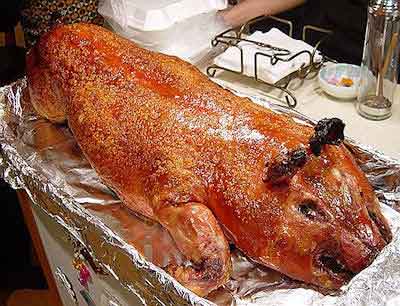 The I. reccomend Asian pig roast