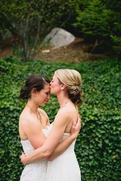 Bridal shower lesbian kiss
