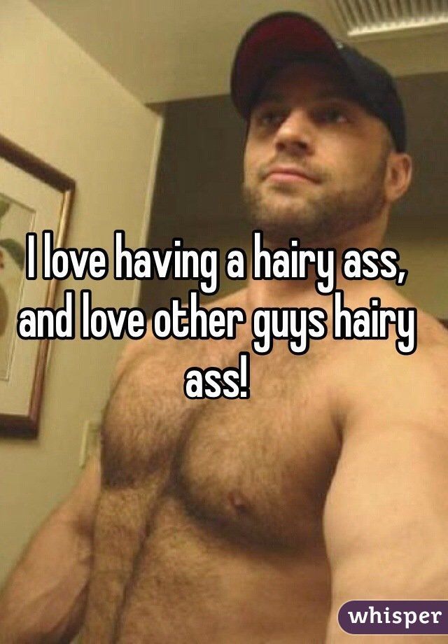 Guy hairy assholes