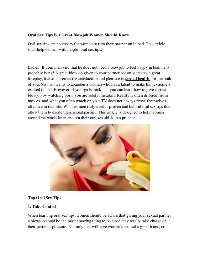 Ladybird reccomend Great sex tips girls