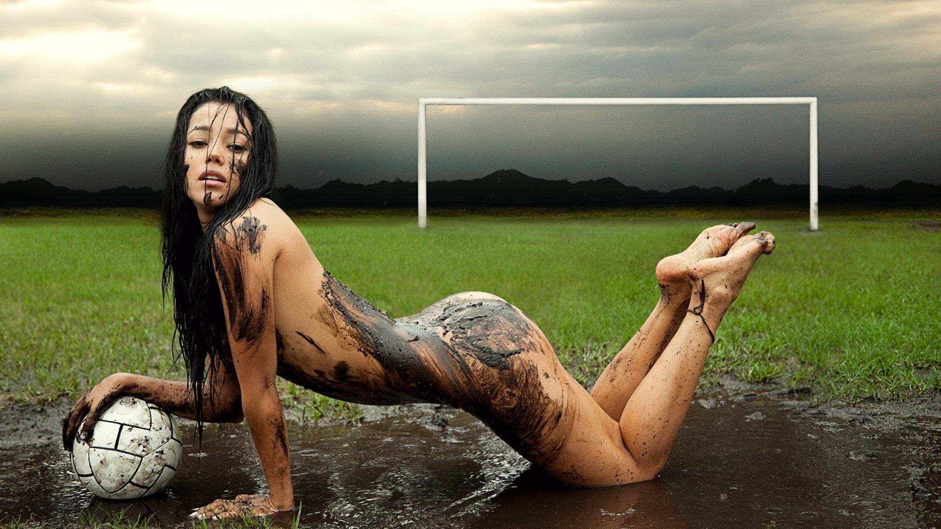 Videos and galleries of girls naked in mud