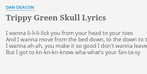 Lick from head to toes lyrics
