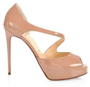 best of Heel leather Nude patent
