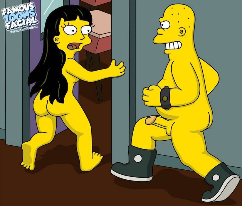 best of Porn cartoon simpson Bart butt