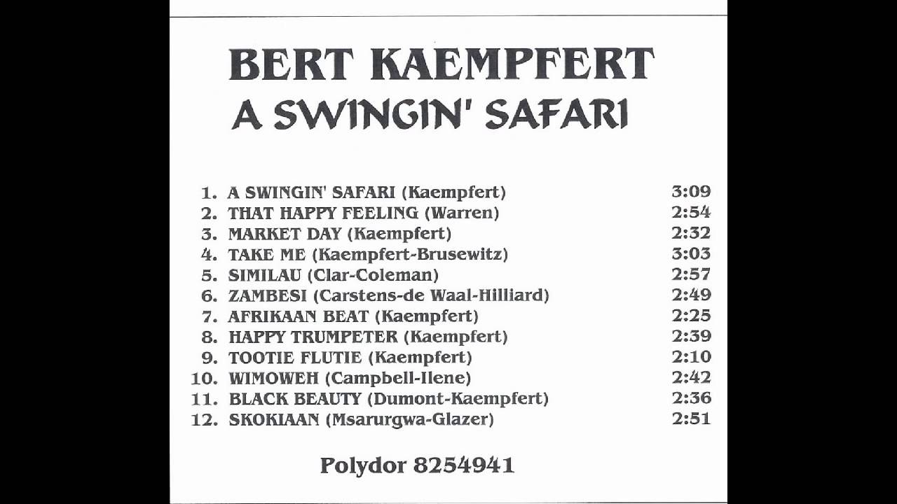 A swinging safari by bert kaempfert