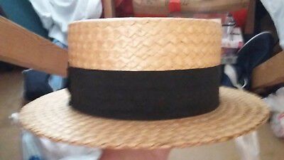 best of 30s boater hat stetson straw Vintage