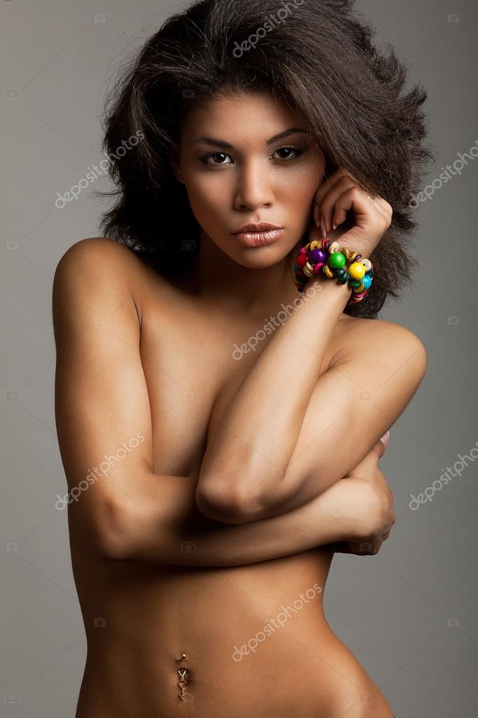African american nude midel