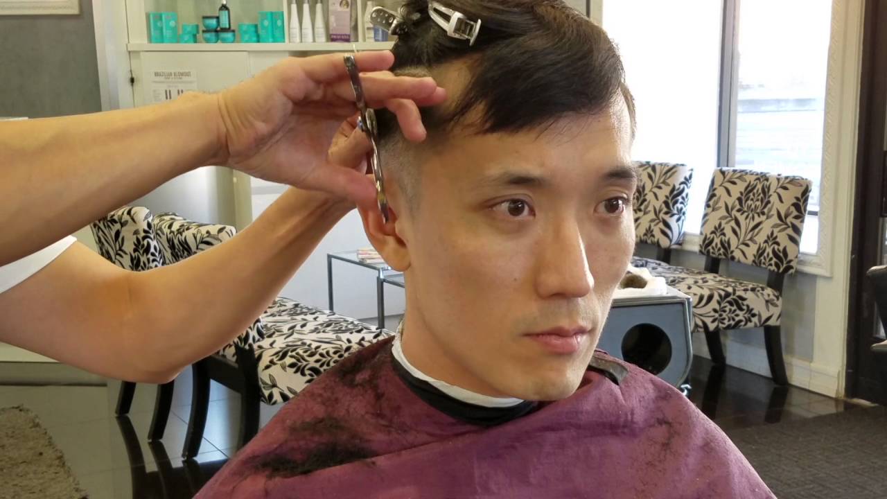 Asian haircut salon