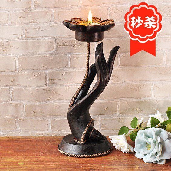 Asian style candle